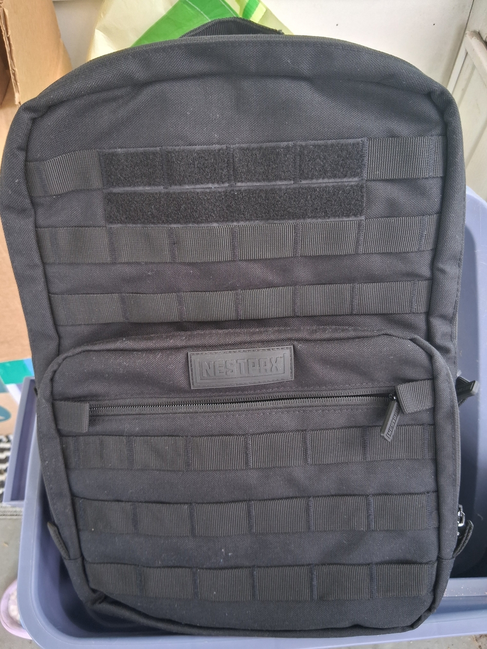 Nestpax Black Men’s Backpack